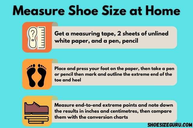 How to Measure Shoe Size