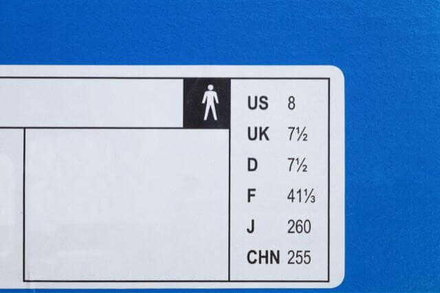 difference between US shoe sizes and UK shoe sizes