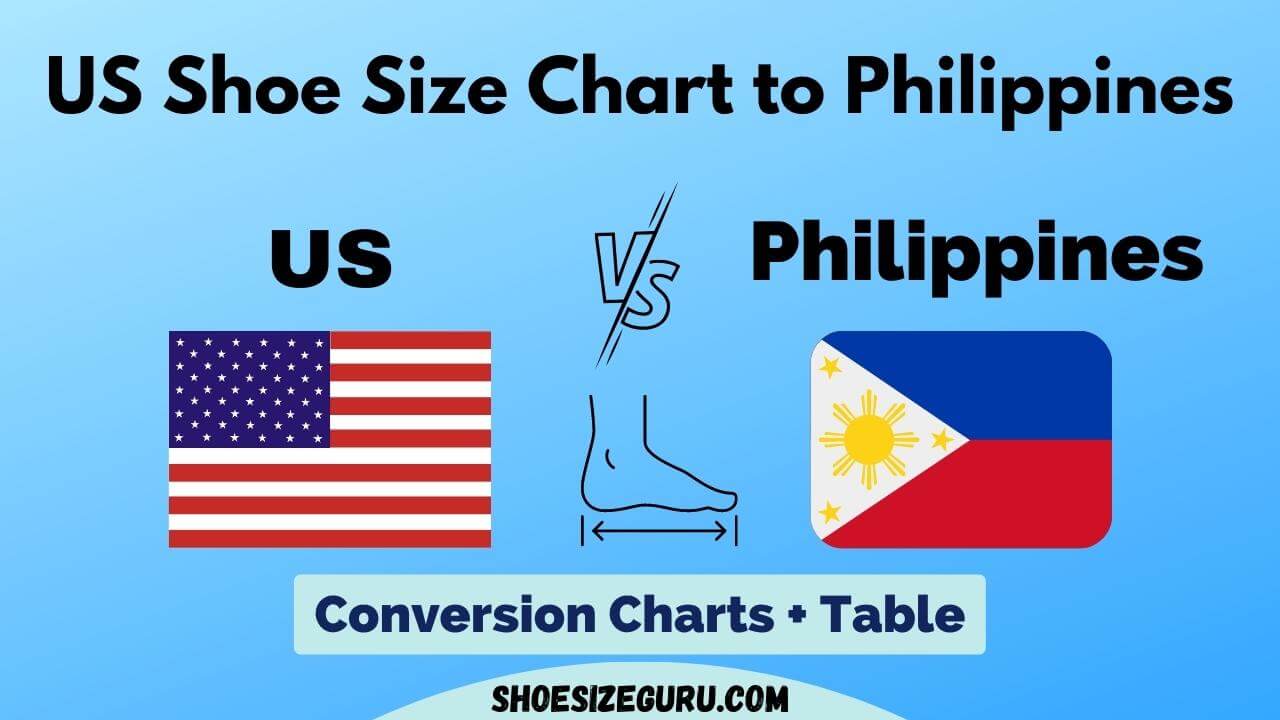 us shoe size chart to philippines