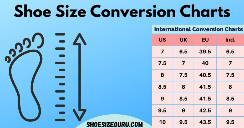 Eu And Us Shoe Size Chart