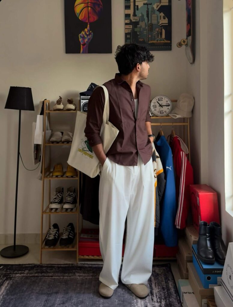 Loafers With Linen Pants