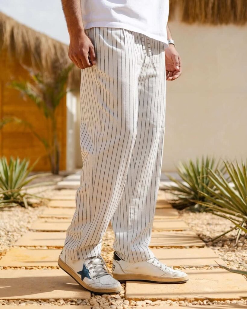 Sneakers With Linen Pants