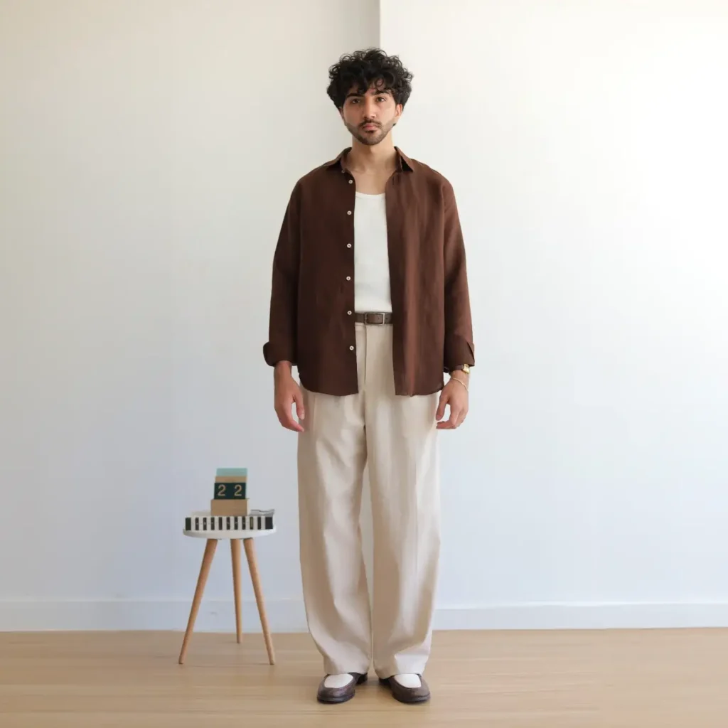 Loafers With Linen Pants