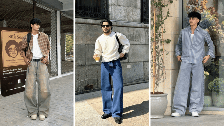 baggy jeans outfit ideas for men